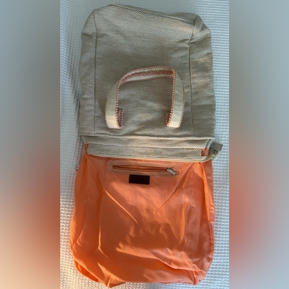 AMERICAN & BEYOND EMBROIDERED CANVAS TOTE BAG - Picture 8 of 10